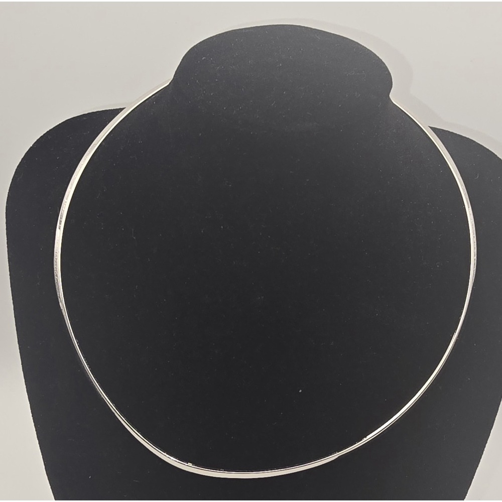 Unbranded Choker Necklace For Pendants Silver Tone -480